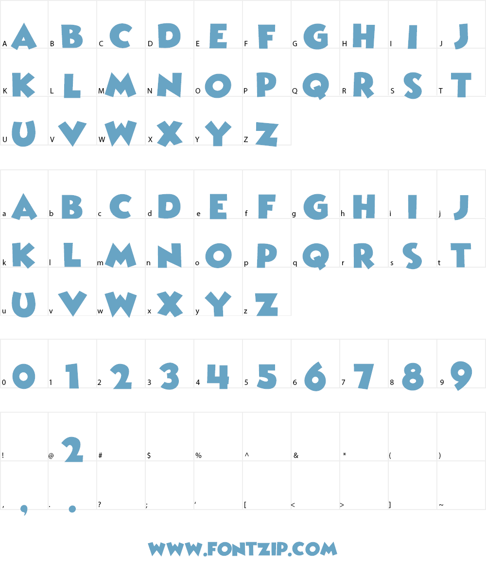 Wicked Mouse Font Character